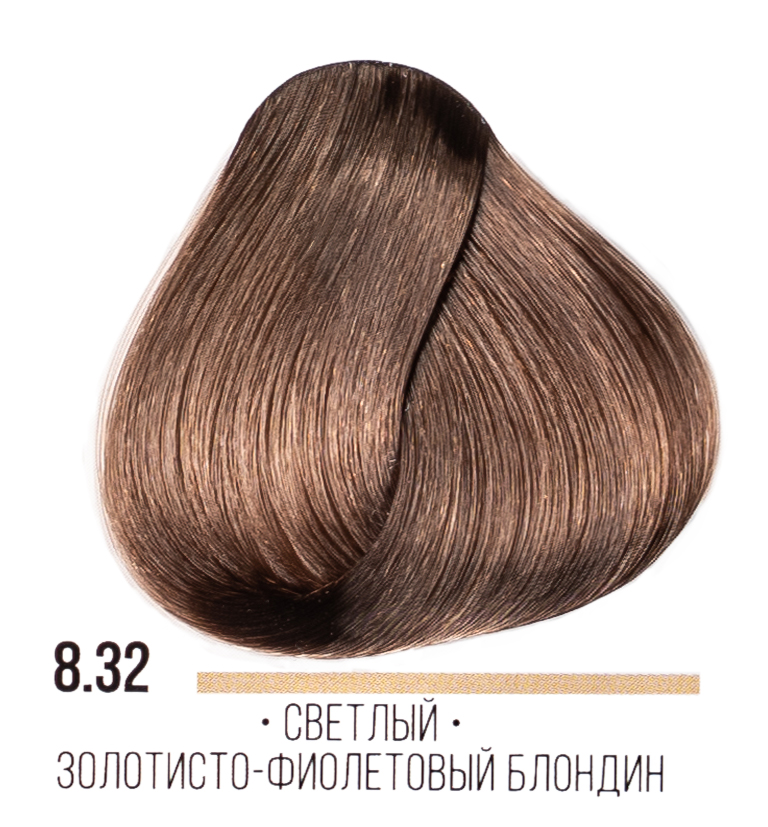 фото Kaaral Стойкая крем-краска для волос серии ААА 8.32 Светлый золотисто-фиолетовый блондин Hair Cream Colorant,  100 мл, AAA8.32 