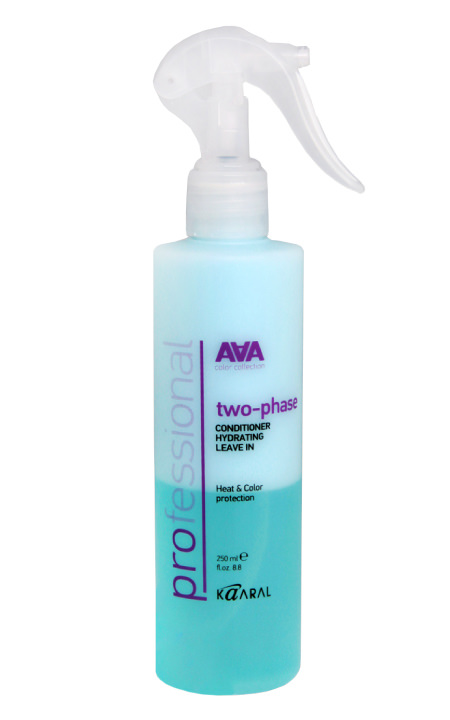 фото Kaaral AAA Двухфазный увлажняющий термозащитный спрей-кондиционер для волос Two-phase Conditioner Hydrating Leave In, 250 мл, ААА1450 