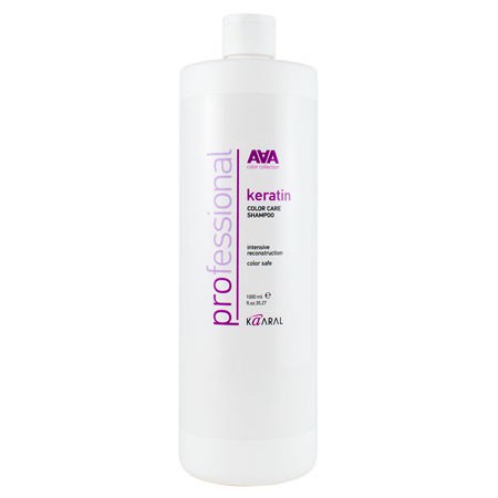 фото Kaaral AAA Кератиновый шампунь для окрашенных и химически обработанных волос Keratin Color Care Shampoo, 1000 мл, AAA1410 