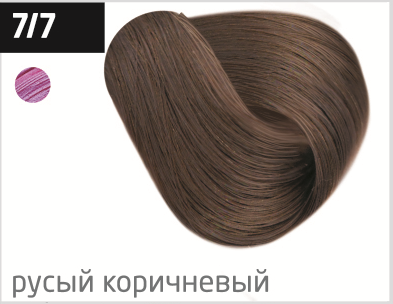 фото OLLIN Перманентная крем-краска для волос PERFORMANCE 7/7 русый коричневый, (60 мл), 728172 