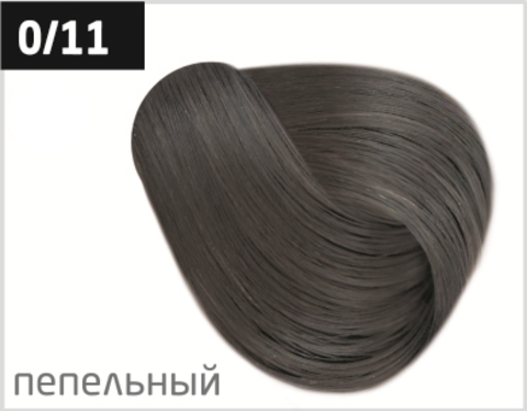 фото OLLIN Перманентная крем-краска для волос COLOR 0/11 корректор пепельный, 770167_100мл 