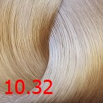 фото Стойкая крем-краска для волос ААА 10.32 очень светлый золотисто-фиолетовый блондин Kaaral Hair Cream Colorant 60 мл 