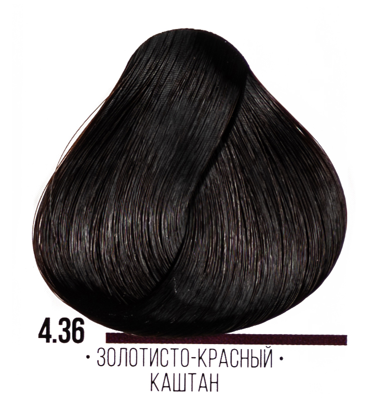фото Kaaral Стойкая крем-краска для волос серии ААА 4.36 Золотисто-красный каштан Hair Cream Colorant,  100 мл, AAA4.36 