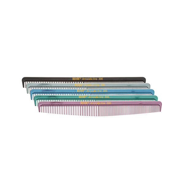 фото Расческа комбинированная, Antistatic Line (В разных цветах) Р 306 Черный цвет 