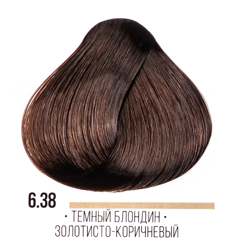 фото Kaaral Стойкая крем-краска для волос серии ААА 6.38 Темный блондин  золотисто-коричневый Hair Cream Colorant,  100 мл, AAA6.38 
