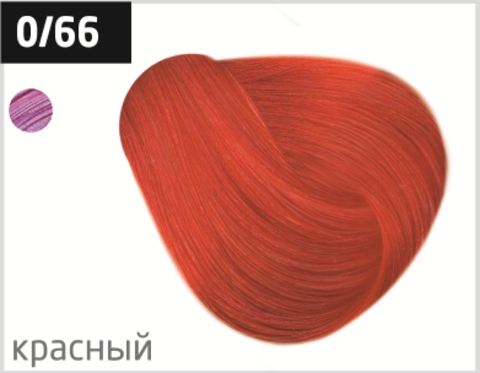 фото OLLIN Перманентная крем-краска для волос COLOR 0/66 корректор красный, 770198_100мл 