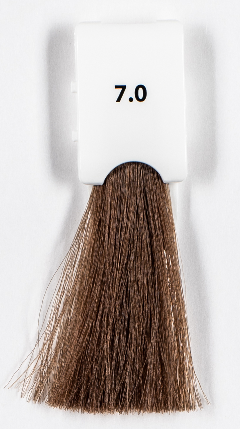 фото Kaaral Крем-краска с гидролизатами шелка "Baco COLOR COLLECTION" B7.0 блондин, 100 мл, B7.0 