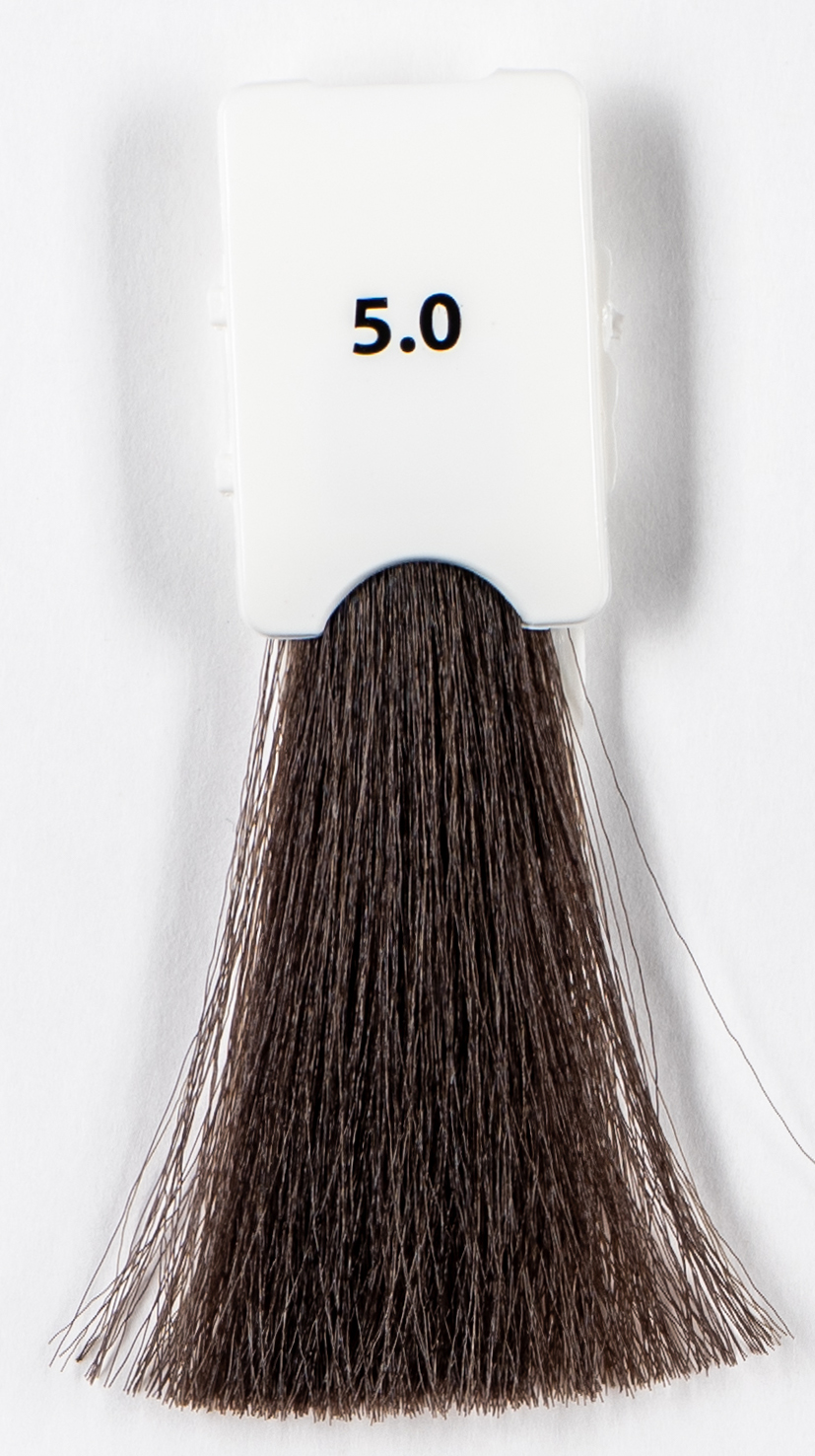 фото Kaaral Крем-краска с гидролизатами шелка "Baco COLOR COLLECTION" B5.0 светлый каштан, 100 мл, B5.0 