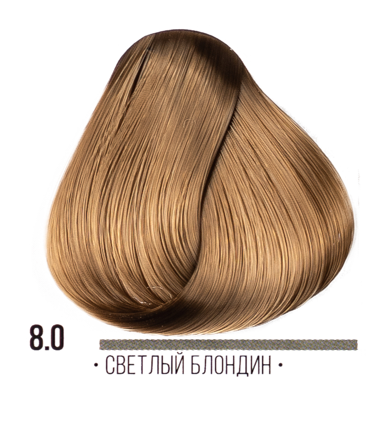 фото Kaaral Стойкая крем-краска для волос серии ААА 8.0 Светлый блондин Hair Cream Colorant,  100 мл, AAA8.0 