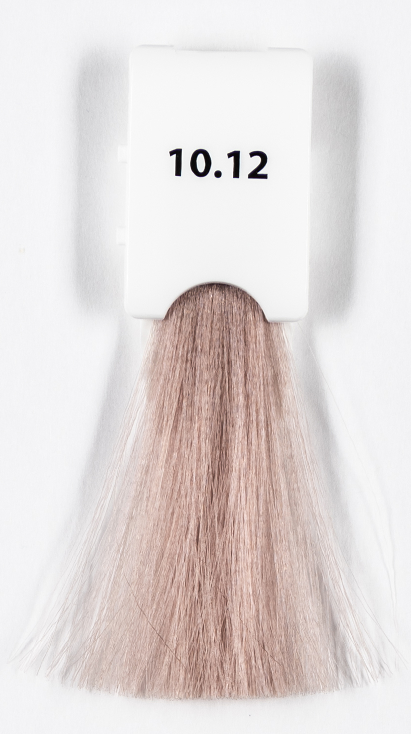 фото Kaaral Крем-краска с гидролизатами шелка "Baco COLOR COLLECTION" B10.12 очень светлый блонд пепельно-фиолетовый, 100 мл, B10.12 