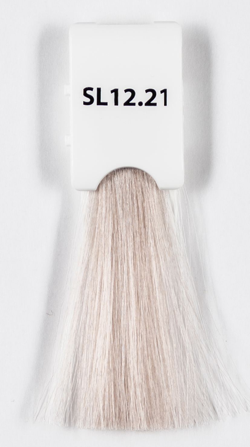 фото Kaaral Крем-краска с гидролизатами шелка "Baco COLOR COLLECTION" BSL12.21 экстра светлый фиолетово-пепельный блонд, 100 мл, BSL12.21 