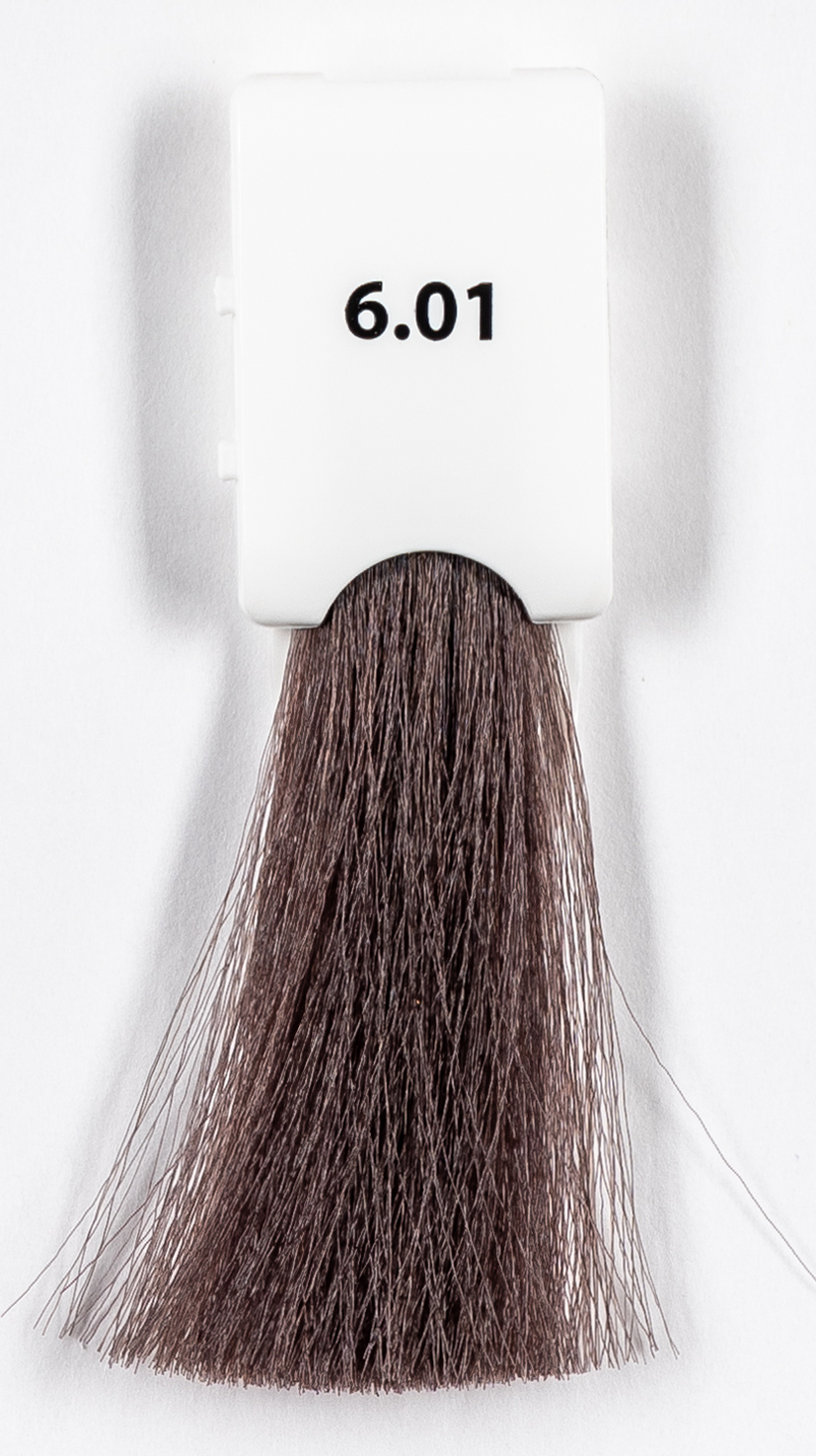 фото Kaaral Крем-краска с гидролизатами шелка "Baco COLOR COLLECTION" B6.01 натурально-пепельный темный блонд, 100 мл, B6.01 