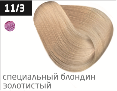 фото OLLIN Перманентная крем-краска для волос PERFORMANCE 11/3 специальный блондин золотистый, (60 мл), 727786 