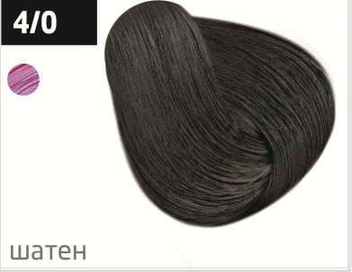 фото OLLIN Перманентная крем-краска для волос PERFORMANCE 4/0 шатен, (60 мл), 727342 