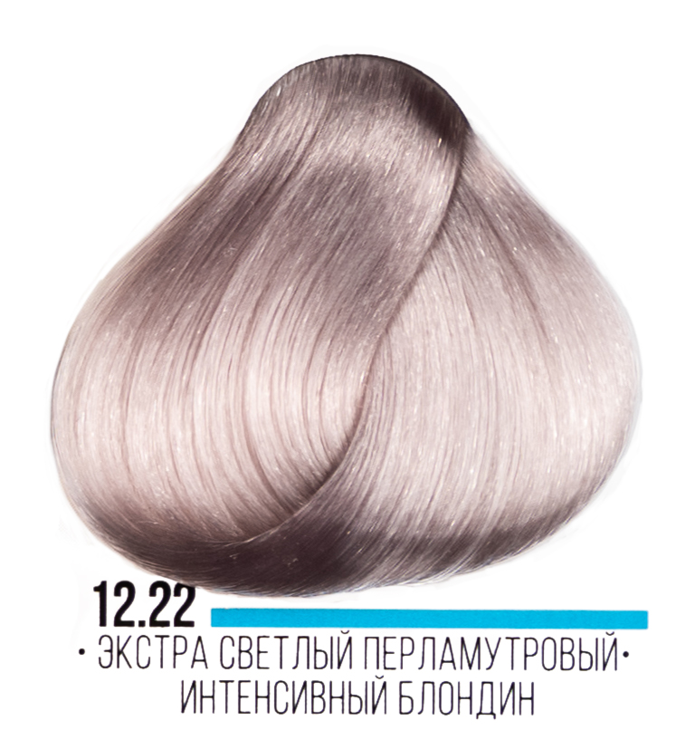 фото Kaaral Стойкая крем-краска для волос серии ААА 12.22 Экстра светлый перламутровый интенсивный блондин Hair Cream Colorant,, 100 мл, AAA12.22 