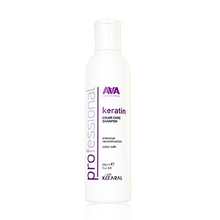 фото Kaaral AAA Кератиновый шампунь для окрашенных и химически обработанных волос Keratin Color Care Shampoo, 250 мл, AAA1460 
